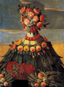 Wiosenne malowanie warsztatu Giuseppe Arcimboldo (Arcimboldi autorstwa Giuseppe Arcimboldo