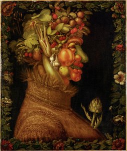 Lato, alegoria ... autorstwa Giuseppe Arcimboldo