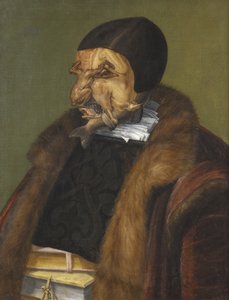 Prawnik, 1566 autorstwa Giuseppe Arcimboldo
