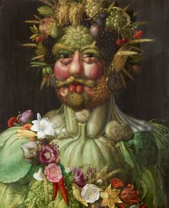Wertumnus, portret, alegoria autorstwa Giuseppe Arcimboldo