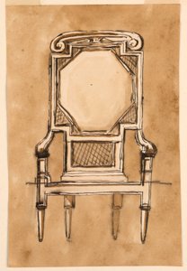 Krzesło autorstwa Giuseppe Barberi
