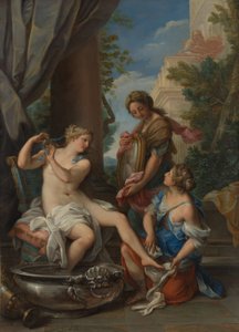 Batszeba w Swojej Łaźni, ca. 1700.