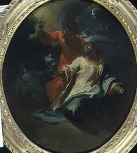 Chrystus na Górze Oliwnej, ok. 1730 (olej na płótnie)