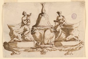 Projekt kałamarza autorstwa Giuseppe Bernardino Bison