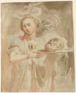 Salome z Głową św. Jana Chrzciciela autorstwa Giuseppe Bernardino Bison