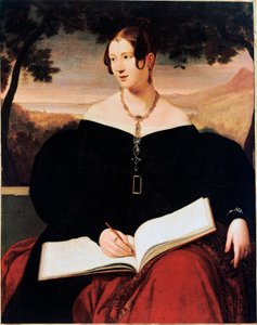 Portret hrabiny Rucellai Obraz Giuseppe Bezzuoli