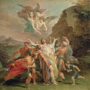 Męczeństwo błogosławionego Signoretto Alliaty, ok. 1794-1796 (olej na płótnie)