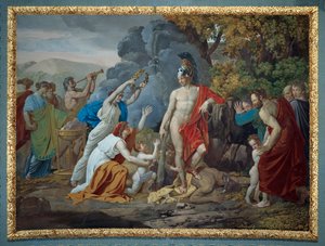 Tezeusz i Minotaur, Giuseppe Cammarano