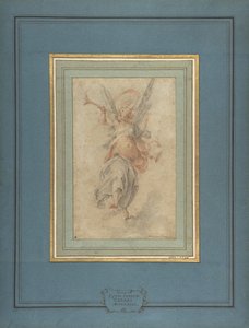 Alegoryczna Figura Sławy, ca. 1590. autorstwa Giuseppe Cesari