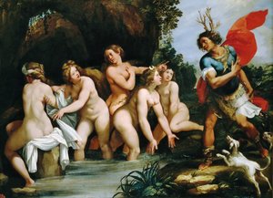 Diana i Akteon, ok. 1600-1603.