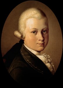Wolfgang Amadeusz Mozart autorstwa Giuseppe Cignaroli