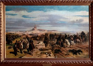 Bitwa pod Solferino i San Martino 24 czerwca 1859 (olej na płótnie)