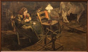 W oborze autorstwa Giuseppe Graziosi