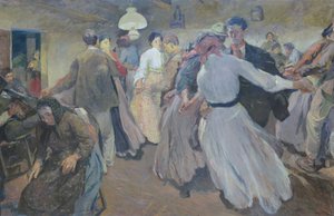 Taniec wiejski autorstwa Giuseppe Graziosi