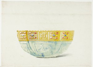 Wysadzana klejnotami misa w skarbcu San Marco w Wenecji