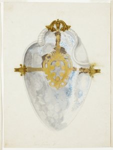 Przegląd muszli z herbem Medyceuszy autorstwa Giuseppe Grisoni