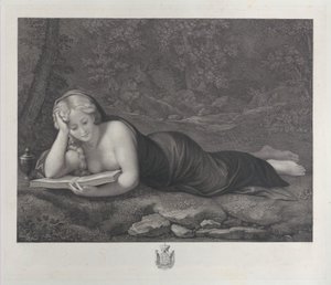 Maria Magdalena w pokucie na pustyni, ca. 1810.