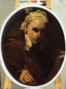 „Autoportret” (Autoportret) Obraz Giuseppe Marii Crespi (1665-1747) około 1700 Muzeum Puszkina, Moskwa autorstwa Giuseppe Maria Crespi