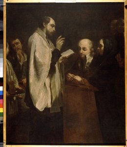 ""Ślub"" (Ślub) Obraz Giuseppe Marii Crespi (1665-1747) ok. 1710 Muzeum Ermitażu, Sankt Petersburg (Sankt-Petersburg) autorstwa Giuseppe Maria Crespi