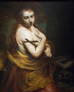 Pokutująca Magdalena autorstwa Giuseppe Maria (1665-1747) Crespi
