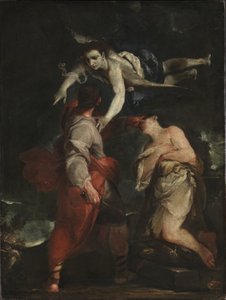 Ofiara Abrahama autorstwa Giuseppe Maria Crespi