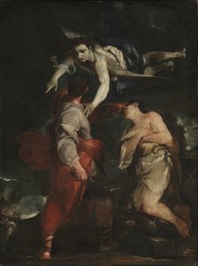 Ofiara Abrahama autorstwa Giuseppe Maria Crespi