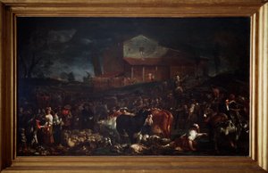 Targi w Poggio a Caiano w Toskanii we Włoszech