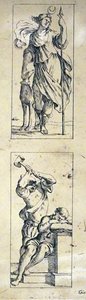 Karty tarota z XVII wieku autorstwa Giuseppe Marii Mitelli autorstwa Giuseppe Maria Mitelli