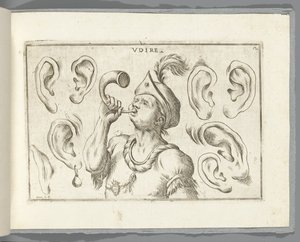 przesłuchanie Udire (tytuł na obiekcie) autorstwa Giuseppe Maria Mitelli