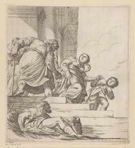 Królowa Waszti zostaje wygnana autorstwa Giuseppe Maria Mitelli