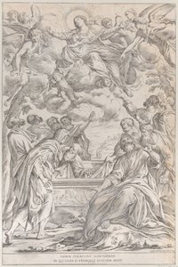 Tablica 3: Wniebowzięcie Najświętszej Maryi Panny, 1678. autorstwa Giuseppe Maria Mitelli