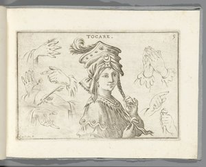 Smak Tocare (tytuł na obiekcie) autorstwa Giuseppe Maria Mitelli