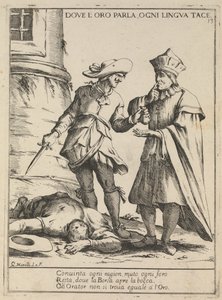 Tam, gdzie przemawia złoto, milczy każdy język. Tam, gdzie mówią, każdy język milczy, 1678