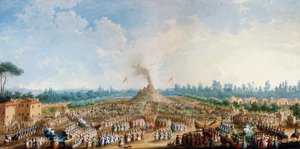 Uroczystość w Kascinie na cześć Ferdynanda III, Wulkan