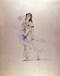 Richard Strauss ”” ”Salomè” ”kostium Giuseppe Palanti (1881-1946) dla teatru La Scala w Mediolanie w 1912 roku.
