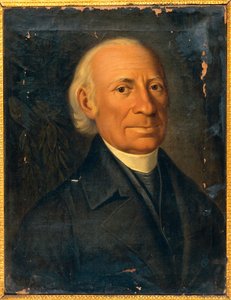 Portret Giovanniego Meli (1740-1815), włoskiego poety i dramaturga autorstwa Giuseppe Patania, malarstwo