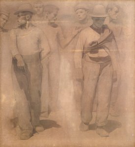 Kreskówka dla czwartego stanu autorstwa Giuseppe Pellizza da Volpedo
