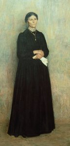 Portret jego matki autorstwa Giuseppe Pellizza da Volpedo