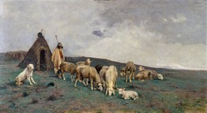 Górskie pastwiska autorstwa Giuseppe Raggio