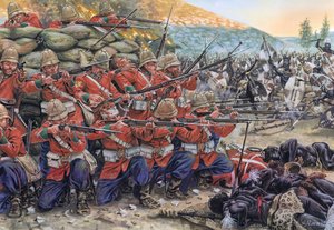 Wojna anglo-zuluska: bitwa pod Rorke