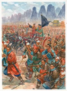 Armia pierwszego cesarza Qin autorstwa Giuseppe Rava