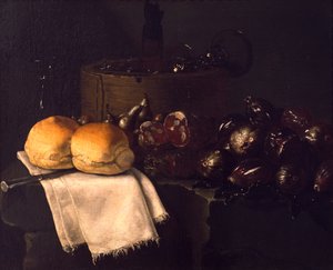 Kuchnia wewnętrzna – Giuseppe Recco (1634-1695)
