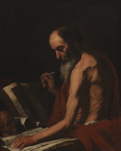 Św. Hieronim autorstwa Giuseppe Ribera