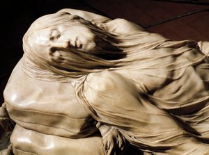 Ukryty Chrystus autorstwa Giuseppe Sanmartino