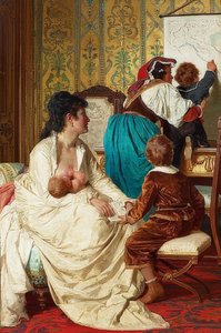 Radości dobrej matki (Le gioie della buona mamma). 1877