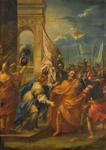Powrót Jeftego. autorstwa Giuseppe Varotti