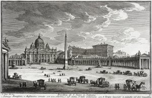 Bazylika św. Piotra, Watykan, ok.1753