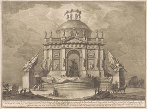 Prima Macchina dla Chin z 1773 r.: Świątynia Pokoju, 1773 r.