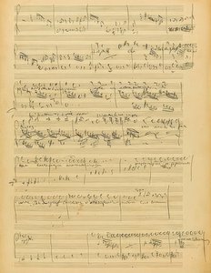 Autograf: Falstaff, opera w trzech aktach. 1894