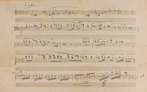 Rękopis: Opera Otello. 1887